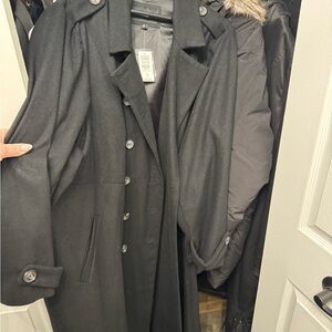 Torrid Black Trench Coat